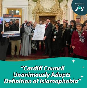 Cardiff Council Unanimously Adopts Definition of Islamophobia