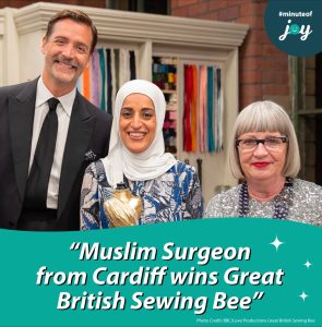 Muslim Surgeon from Cardiff wins Great British Sewing Bee